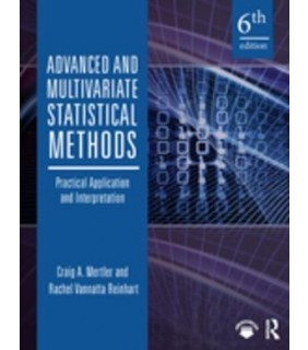 Routledge ebook Advanced and Multivariate Statistical Methods: Practic