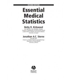 Wiley-Blackwell ebook Essential Medical Statistics