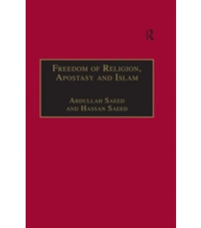 Routledge ebook Freedom of Religion, Apostasy and Islam