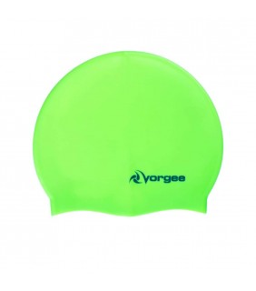 Vorgee Swimcap Classic Silicone Lime Green