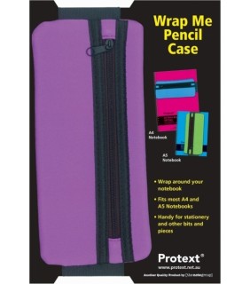 Protext Wrap Me Pencil Case- Purple