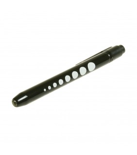 Liberty Penlight Push Button Black With Zinc Batteries And Scale-Cla