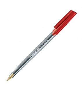 Pen Stick Medium Red Staedtler Single