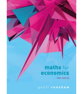 Oxford University Press UK Maths for Economics 5E