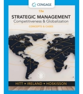 Cengage Learning ebook Strategic Management: Concepts and Cases: Competitiven