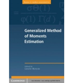 Cambridge University Press ebook Generalized Method of Moments Estimation