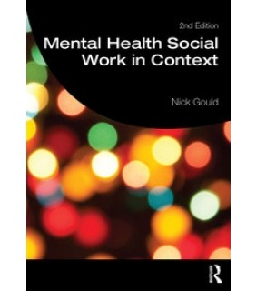 Routledge ebook Mental Health Social Work in Context