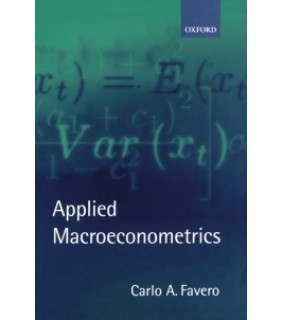 Oxford University Press UK ebook RENTAL 1YR Applied Macroeconometrics