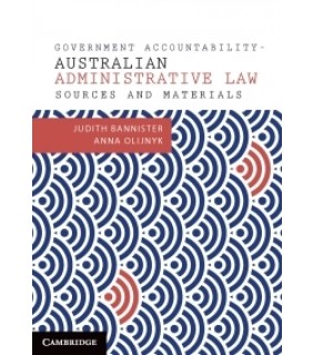 Cambridge University Press ebook Government Accountability Sources and Materials