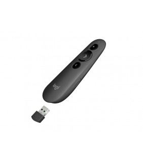 Logitech R500 Laser Presentation Remote - Graphite