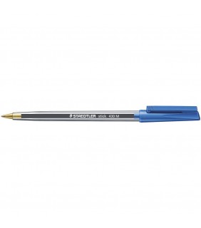 Pen Stick Medium Blue Staedtler Single