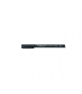 Lumocolor permanent superfine - black 0.4mm