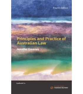 Lawbook Co., AUSTRALIA ebook Principles and Practice of Australian Law