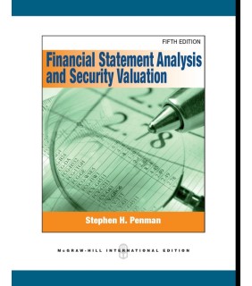 McGraw-Hill Education ebook Financial Statement Analysis and Security Valuation 5E