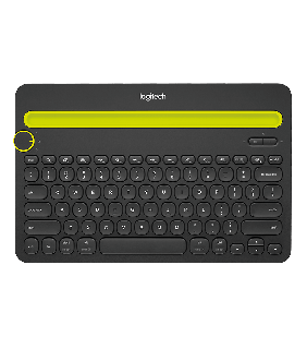 Logitech Bluetooth Multi-Device Keyboard K480 - Black