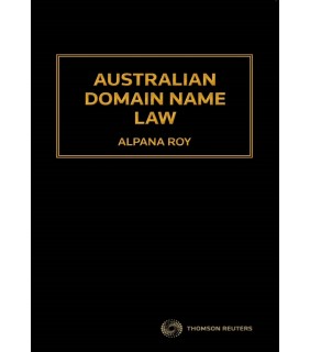 Thomson Reuters eBook Australian Domain Name Law