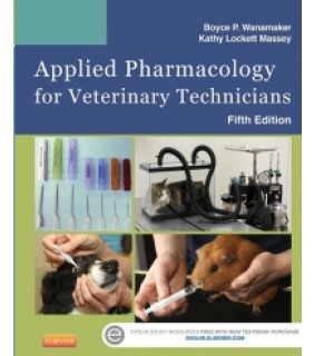 Saunders ebook Applied Pharmacology for Veterinary Technicians