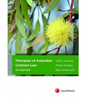 Lexis Nexis Australia Principles of Australian Contract Law 5E