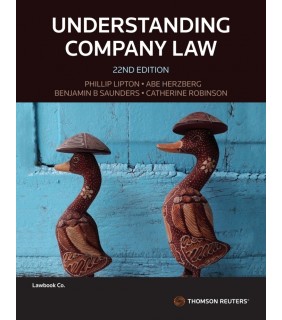 Thomson Reuters ebook Understanding Company Law 22E