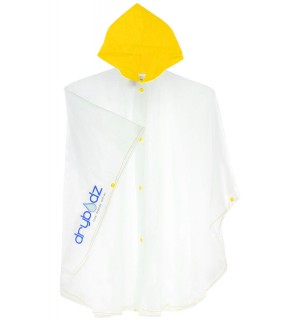 Dry Bodz Poncho Clear/Yellow