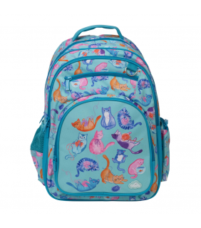 Spencil Big Kids Backpack - Crazy Cats