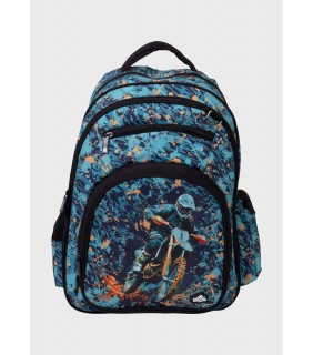 Spencil Big Kids Backpack - Moto Camo Trax