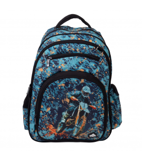 Spencil Big Kids Backpack - Moto Camo Trax