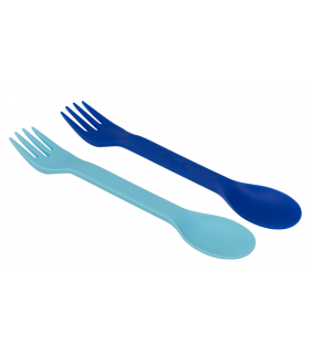 Spencil All-In Lunch Box Spork Set 2pk - Azure/Sky
