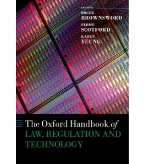 Oxford University Press UK ebook RENTAL 4YR The Oxford Handbook of Law, Regulation and Technology