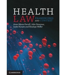 Cambridge University Press ebook  Health Law: Frameworks and Context