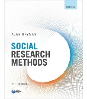 Oxford University Press ebook RENTAL 1YR Social Research Methods