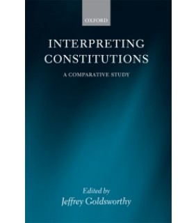 Oxford University Press UK ebook RENTAL 1YR Interpreting Constitutions