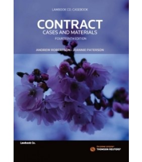 Thomson Reuters ebook Contract: Cases and Materials