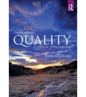 Taylor & Francis ebook Quality: A Critical Introduction
