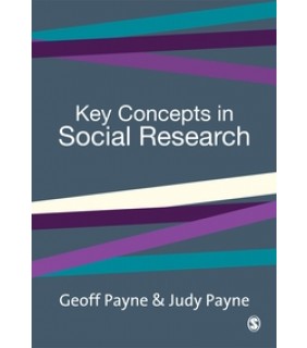 SAGE PUBLICATIONS ebook Key Concepts in Social Research