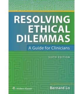 Lippincott Williams & Wilkins USA ebook Resolving Ethical Dilemmas