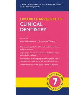 Oxford University Press UK ebook RENTAL 1YR Oxford Handbook of Clinical Dentistry