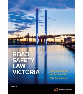 Thomson Reuters eBook Road Safety Law Victoria