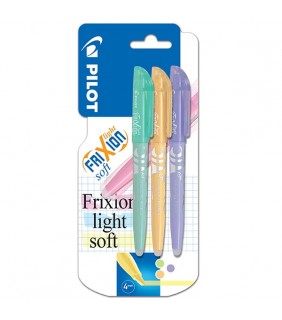 Pilot Frixion Light Highlighter Wallet 3 (Set 3)