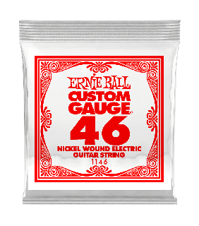 Ernie Ball Guitar Strings Nickel Wound Electric .046 Gauge