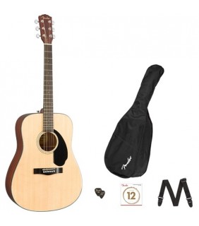 Fender CD-60S Dreadnought Pack V2, Natural