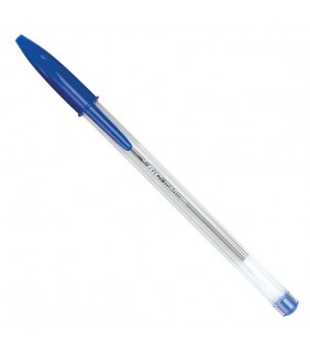 Pen Crystal Medium Blue Bic Single