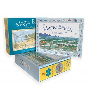 Allen & Unwin Magic Beach Book and Jigsaw Puzzle