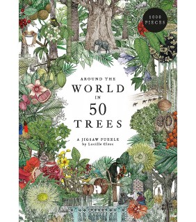 Laurence King Publishing Around the World in 50 Trees: A Jigsaw Puzzle