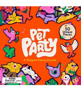 Laurence King Publishing Pet Party: A Shaped Pieces Puzzle