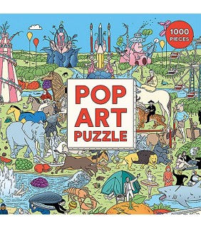 Laurence King Publishing Pop Art Puzzle: Make the Jigsaw and Spot the Artists