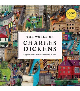 Laurence King Publishing The World of Charles Dickens: A Jigsaw Puzzle with 70 Charac
