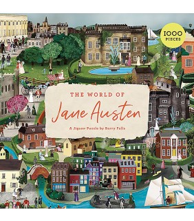 Laurence King Publishing The World of Jane Austen: A Jigsaw Puzzle with 60 Characters