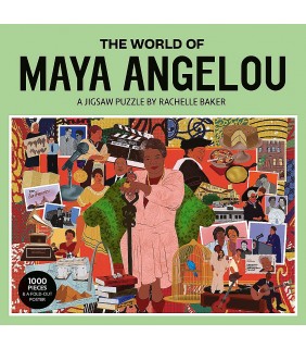 Laurence King Publishing The World of Maya Angelou: 1000-piece Jigsaw Puzzle
