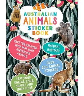 New Holland Publishers Australian Animals Sticker Book: Over 200 stickers